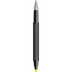 Duo Pen Roller - Textmarker Scrikss Doppio Black BT
