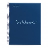 CAIET 1 A4 80 FILE 90GR PP PATR EMOTIONS NAVY MR