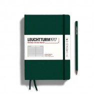 CAIET A5 DR COP. RIGIDA VERDE PADURE LEUCHTTURM