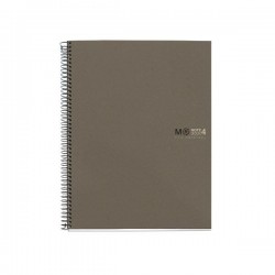 Caiet 4 Reciclat A5 120 file linii Ecogrey MR 