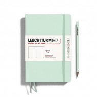 CAIET A5 VELIN COP. FLEXIBILA VERDE MENTA LEUCHTTURM