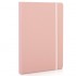 CAIET BIROU 210*143MM 96F DR COP IMITATIE PIELE ROZ DELI