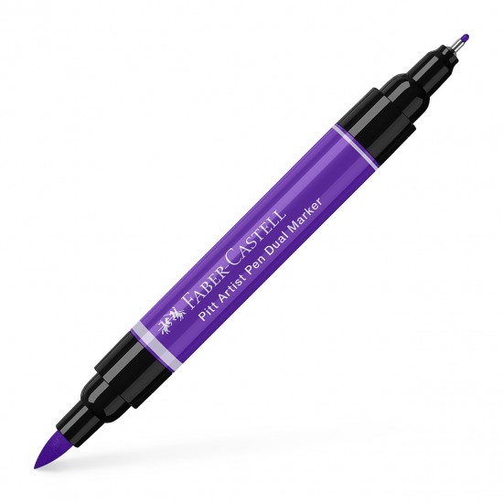 PITT ARTIST PEN DUAL MARKER VIOLET PURPURIU 136 FABER-CASTELL