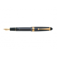Stilou Custom 823, Pilot, varf fin, corp negru transparent