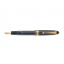 Stilou Custom 823, Pilot, varf mediu, corp negru transparent