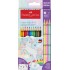 SET PROMO CREIOANE COLORATE 10+3 CULORI GRIP 2001 UNICORNI FABER-CASTELL
