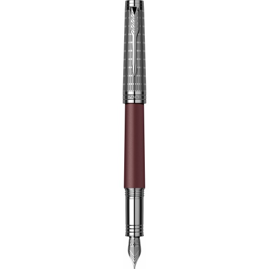 STILOU PARKER PREMIER ROYAL 18K NIB / CUSTOM CRIMSON RED RUT