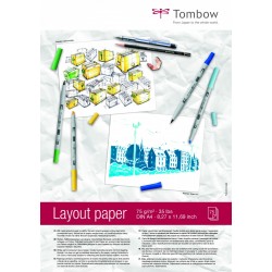 TOMBOW HARTIE 21 X 29.7 CM / GRAFICA SI ACUARELA