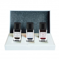 Set 3 rezerve cerneala Pilot Iroshizuku, Pilot, 15 ml, culori asortate (maro, albastru, rosu)