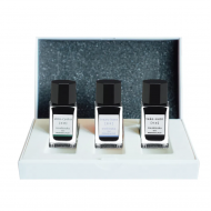 Set 3 rezerve cerneala Pilot Iroshizuku, Pilot, 15 ml, culori asortate (verde, negru, albastru)