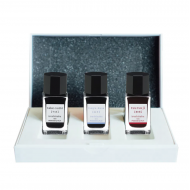 Set 3 rezerve cerneala Pilot Iroshizuku,Pilot, 15 ml, culori asortate (negru, albastru, rosu)