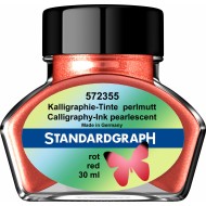 CALIMARA PERLATA 30 ML STANDARDGRAPH PEARLESCENT RED / PEARLESCENT RED