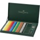 SET CADOU 20CREIOANE COLORATE POLYCHROMOS+4 CREIOANE GRAFIT CASTELL+ACCESORII FABER-CASTELL
