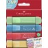 TEXTMARKER SET 4 PASTEL CUTIE CARTON FABER-CASTELL
