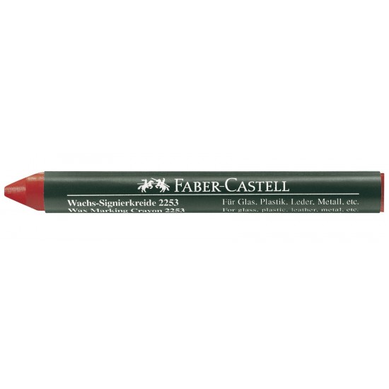 CREION CERAT 2253 SUPRAFETE LUCIOASE ROSU FABER-CASTELL