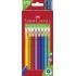 CREIOANE COLORATE JUMBO 20 CULORI + ASCUTITOARE FABER-CASTELL
