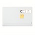 TABLA MAGNETICA STICLA WIDESCREEN 45"(993*559MM) DIAMOND NOBO