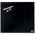 TABLA MAGNETICA STICLA 45*45 CM NEAGRA+ACCESORII DIAMOND NOBO