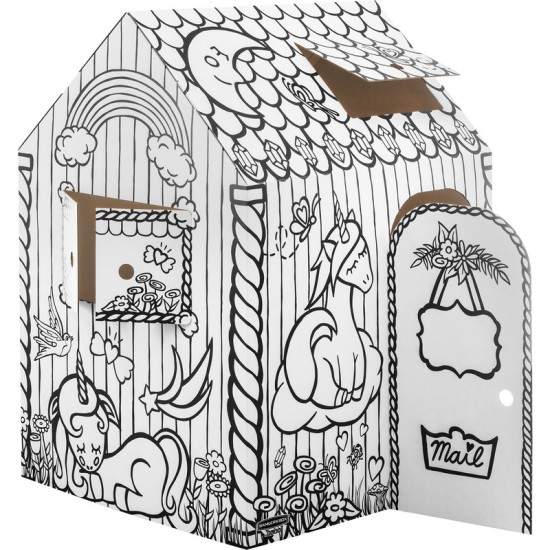 CASUTA DE CARTON DE COLORAT UNICORNI FELLOWES CASUTA DE CARTON DE COLORAT UNICORNI FELLOWES