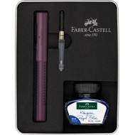 SET CADOU STILOU + CERNEALA + CONVERTOR GRIP 2011 BERRY FABER-CASTELL