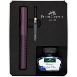 SET CADOU STILOU + CERNEALA + CONVERTOR GRIP 2011 BERRY FABER-CASTELL