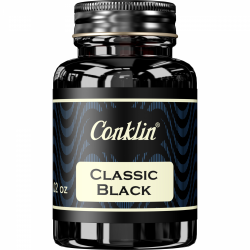 CALIMARA CERNEALA 60 ML CONKLIN CLASSIC BLACK / BLACK