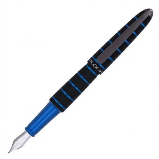 PIX ELOX RING BLACK BLUE EASYFLOW, CORP DIN ALUMINIU, NEGRU/ALBASTRU, ACCESORII DIN ALUMINIU, IN CUTIE CADOU