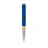 STILOU NEXUS DEMO BLUE GOLD, PENITA M DIN AUR 14K, CORP TRANSPARENT, ACCESORII AURII + CALIMARA CERNEALA ALBASTRA, IN CUTIE CADOU
