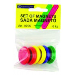 MAGNETI WHITEBOARD 30MM 6/SET CENTROPEN