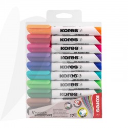 MARKER WHITEBOARD 10/SET 3MM CUTIE PLASTIC KORES