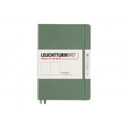 CAIET A5 VELIN COP. RIGIDA OLIVE LEUCHTTURM