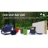Suport magnetic MAGNETOPLAN pt accesorii whiteboard S rosu