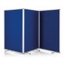 Panou prezentare MAGNETOPLAN mobil PLIABIL, 3*1200x1800x370 mm (3610*1800*370), albastru	