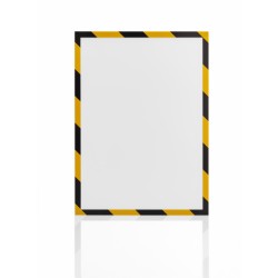 Folie magnetica MAGNETOPLAN rama galben/negru, A4, 5 buc/set