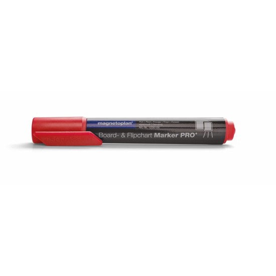 Marker whiteboard MAGNETOPLAN rosu 4/set