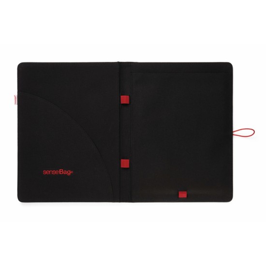MAPA SenseBag accesorii desen negru