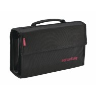 ETUI Sensebag pentru 72 instrumente de scris negru