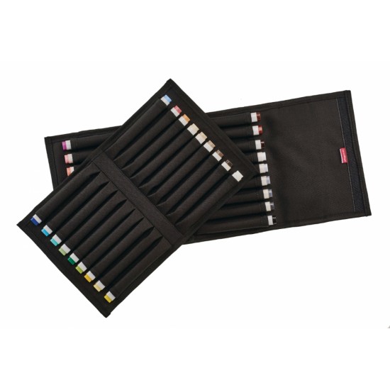 ETUI Sensebag pentru 36 instrumente de scris negru