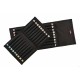 ETUI Sensebag pentru 36 instrumente de scris negru
