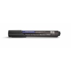 Marker whiteboard MAGNETOPLAN negru 4/set