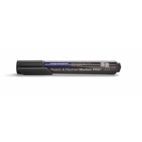 Marker whiteboard MAGNETOPLAN negru 4/set