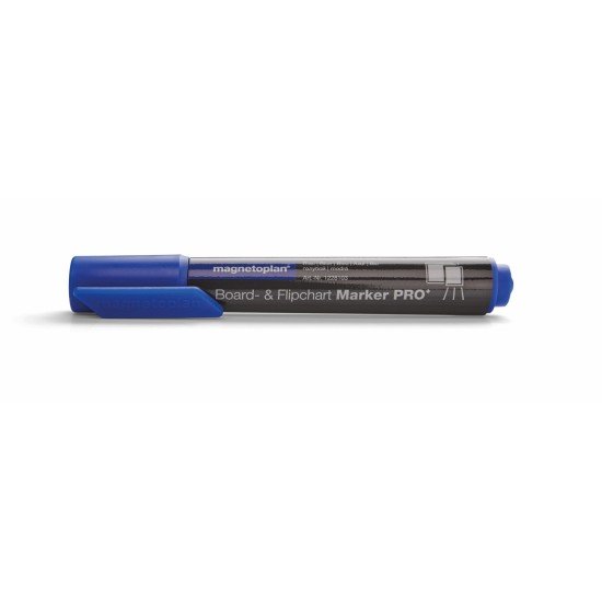 Marker whiteboard MAGNETOPLAN albastru 4/set