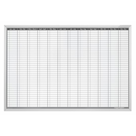 Planner MAGNETOPLAN anual PERMANENT 925x625 mm