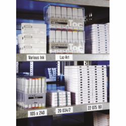 Banda magnetica MAGNETOPLAN PVC alb 30m*30*0.6mm