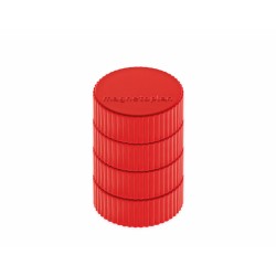 Magneti MAGNETOPLAN Discofix MAGNUM  34 mm, rosu 4 buc/set