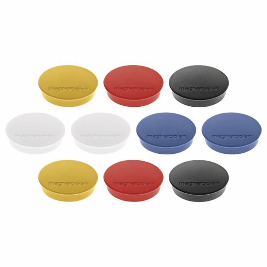 Magneti MAGNETOPLAN Discofix STANDARD  30 mm, asortate 10 buc/set