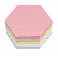 Carduri comunicare MGN romb 297x165 mm, 500 buc/set, 6 culori asortate