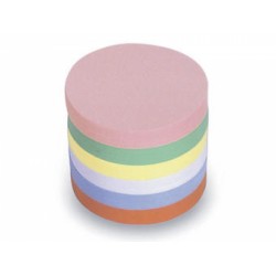 Carduri comunicare MAGNETOPLAN rotunde diam 190 mm, 500 buc/set, 6 culori asortate