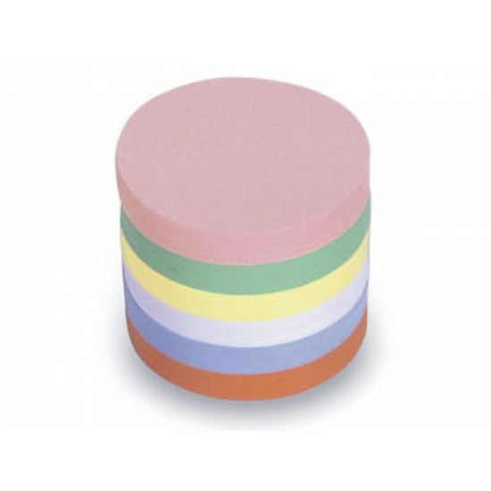 Carduri comunicare MAGNETOPLAN rotunde diam 190 mm, 500 buc/set, 6 culori asortate