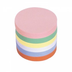 Carduri comunicare MAGNETOPLAN rotunde diametrul 100 mm, 500 buc/set, 6 culori asortate